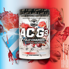 PMD ACG3 Fully Charged shows strong muscle pump during training