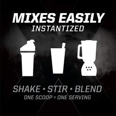 PMD Amplify XL mixer in use, showing smooth combined shake
