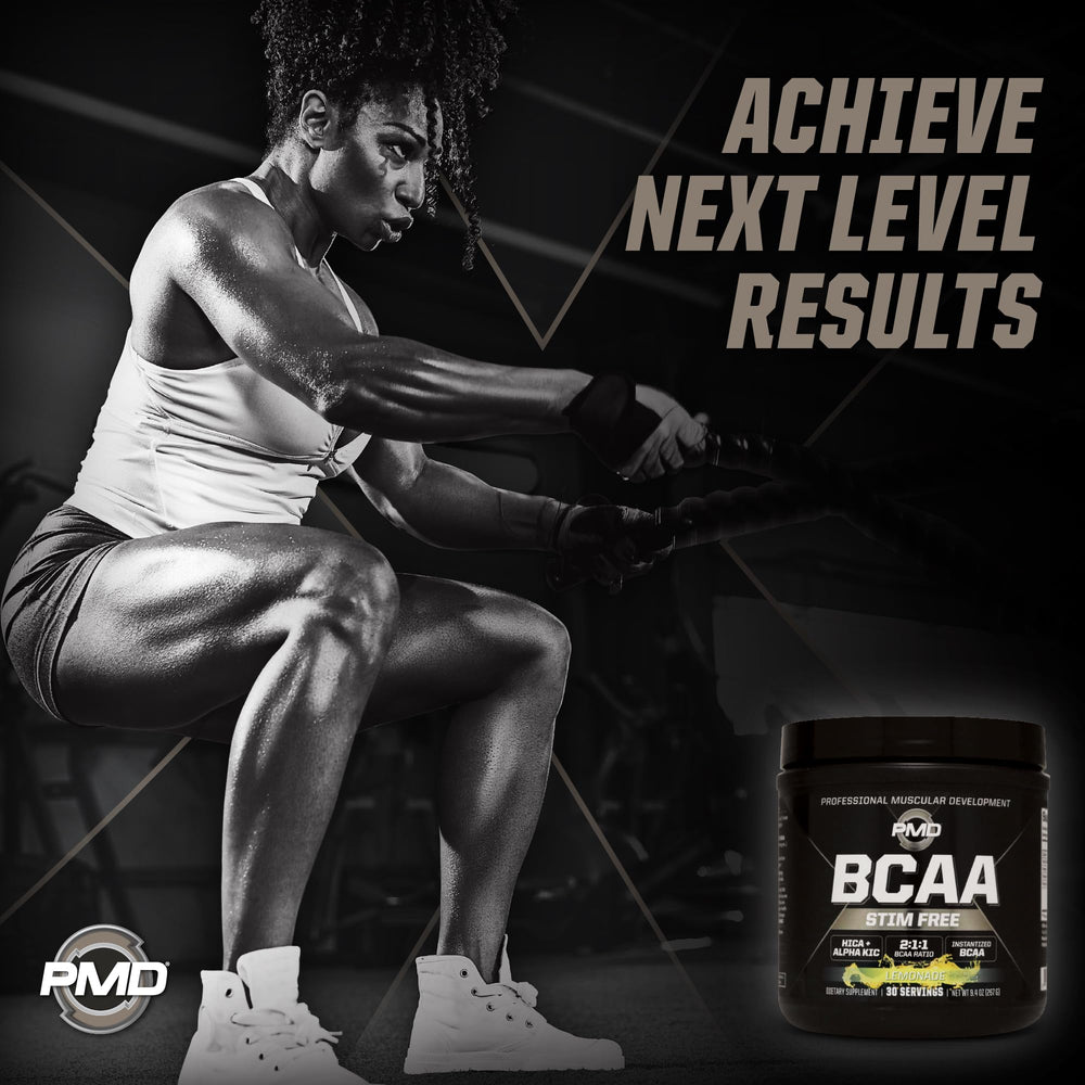PMD BCAA Lemonade stack ideas with pre-workout options