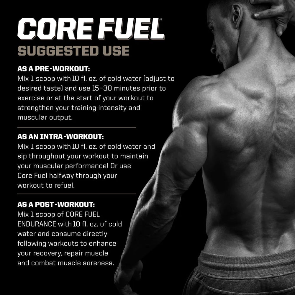 PMD Core Fuel Endurance shaker cup ready for pre-workout use and fueling.
