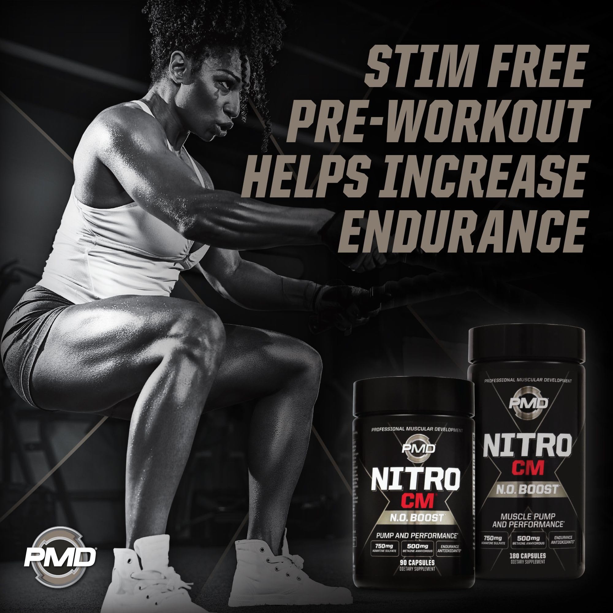 PMD Nitro CM serving-dispense ready-to-take dose for workouts