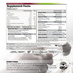 Scoop and jar of PMD Pump Fuel ALL IN showing premium ingredient blend.