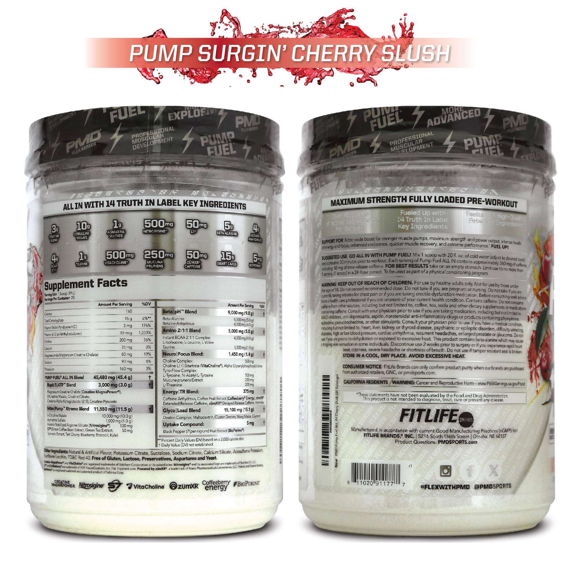 PMD Pump Fuel Insanity in action shows fast mixing for workouts.