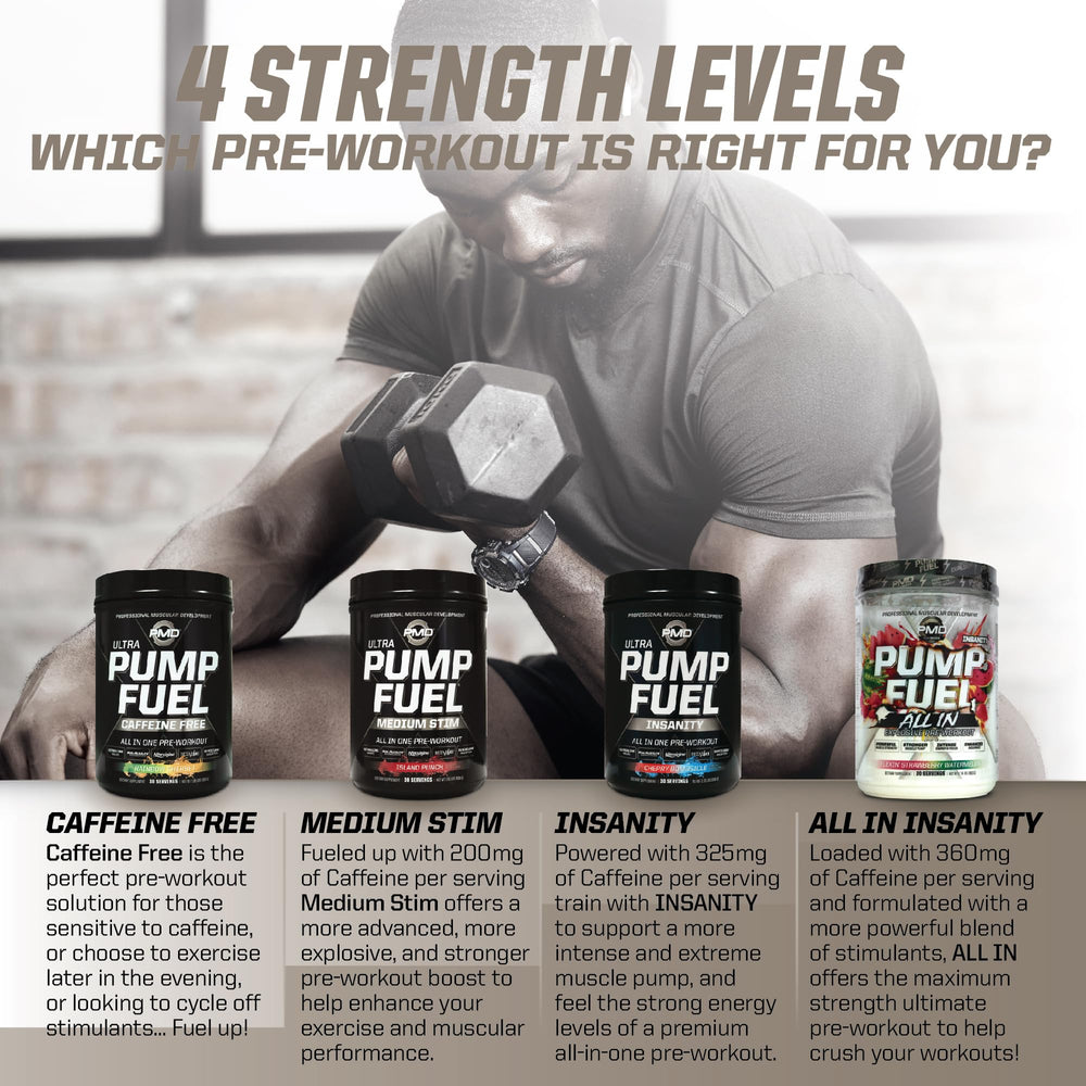 PMD Pump Fuel Insanity ingredients label closeup emphasizes creatine and beta-alanine components