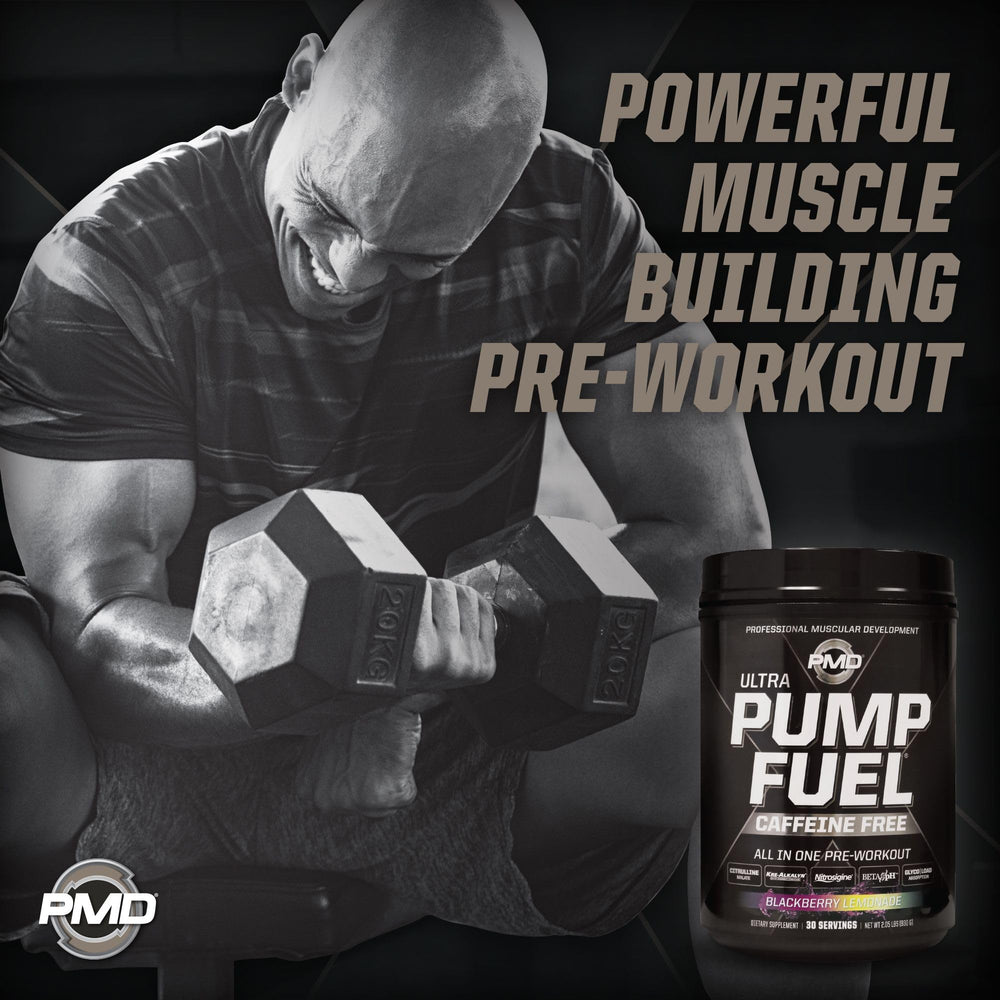 PMD Pump Fuel Ultra blackberry lemonade flavor offers refreshing taste during training