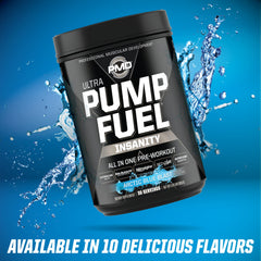 PMD Pump Fuel Ultra Insanity Arctic Blue Blast final smooth pour