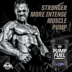 PMD Pump Fuel Ultra Insanity ingredients graphic highlights key performance components.