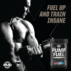 PMD Pump Fuel Ultra Insanity mixing glass demonstrates quick preparation.