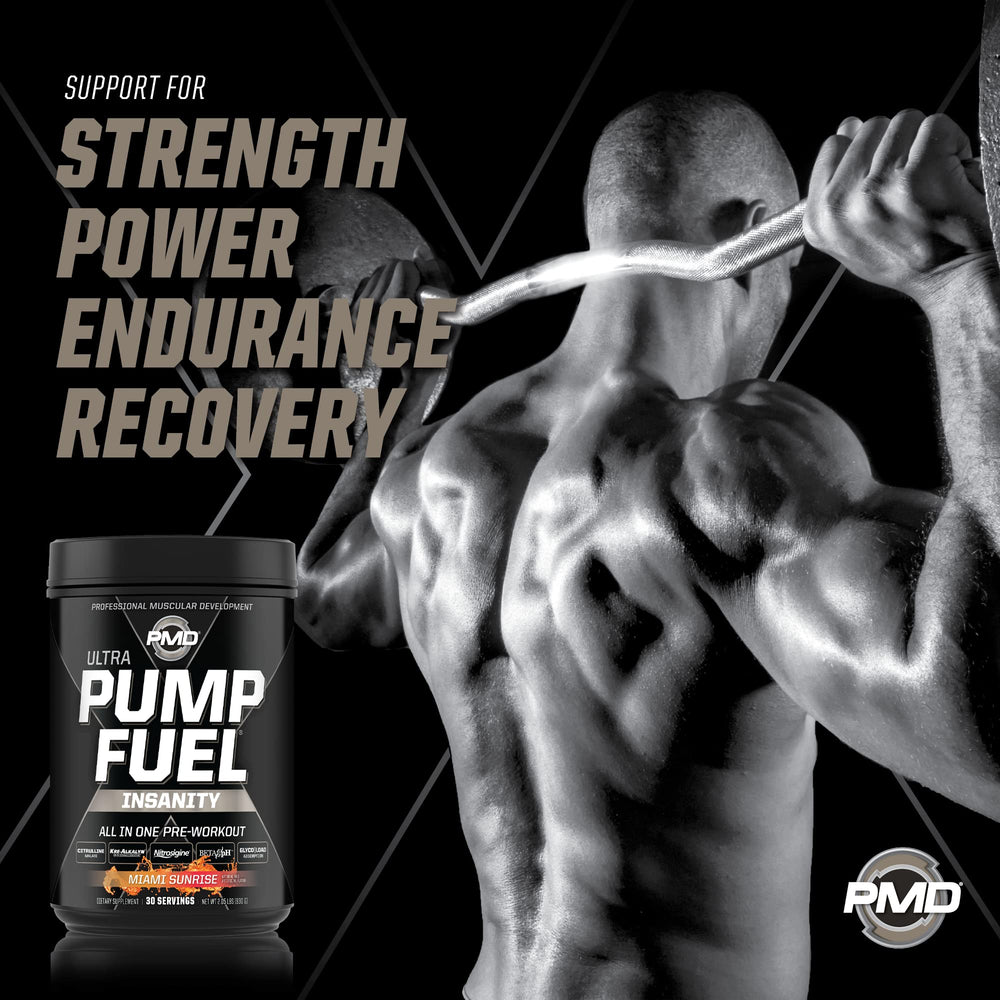 Serving poured display fueling a focused gym session.