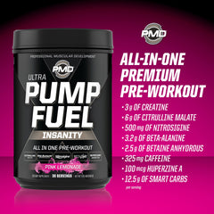 PMD Pump Fuel Ultra workout setup, pre-workout ritual for focus.