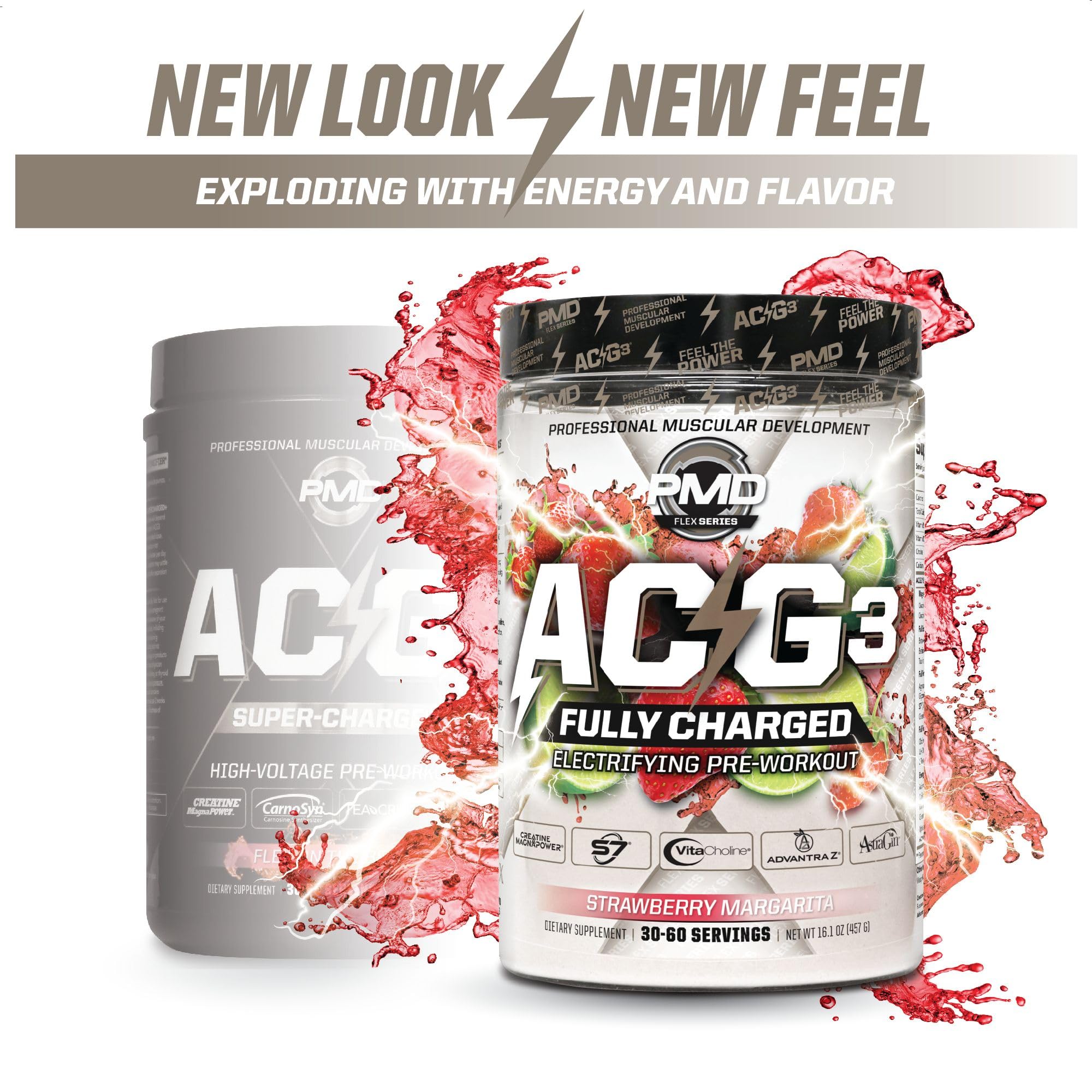 PMD ACG3 bottle side view showcases compact packaging for on-the-go training
