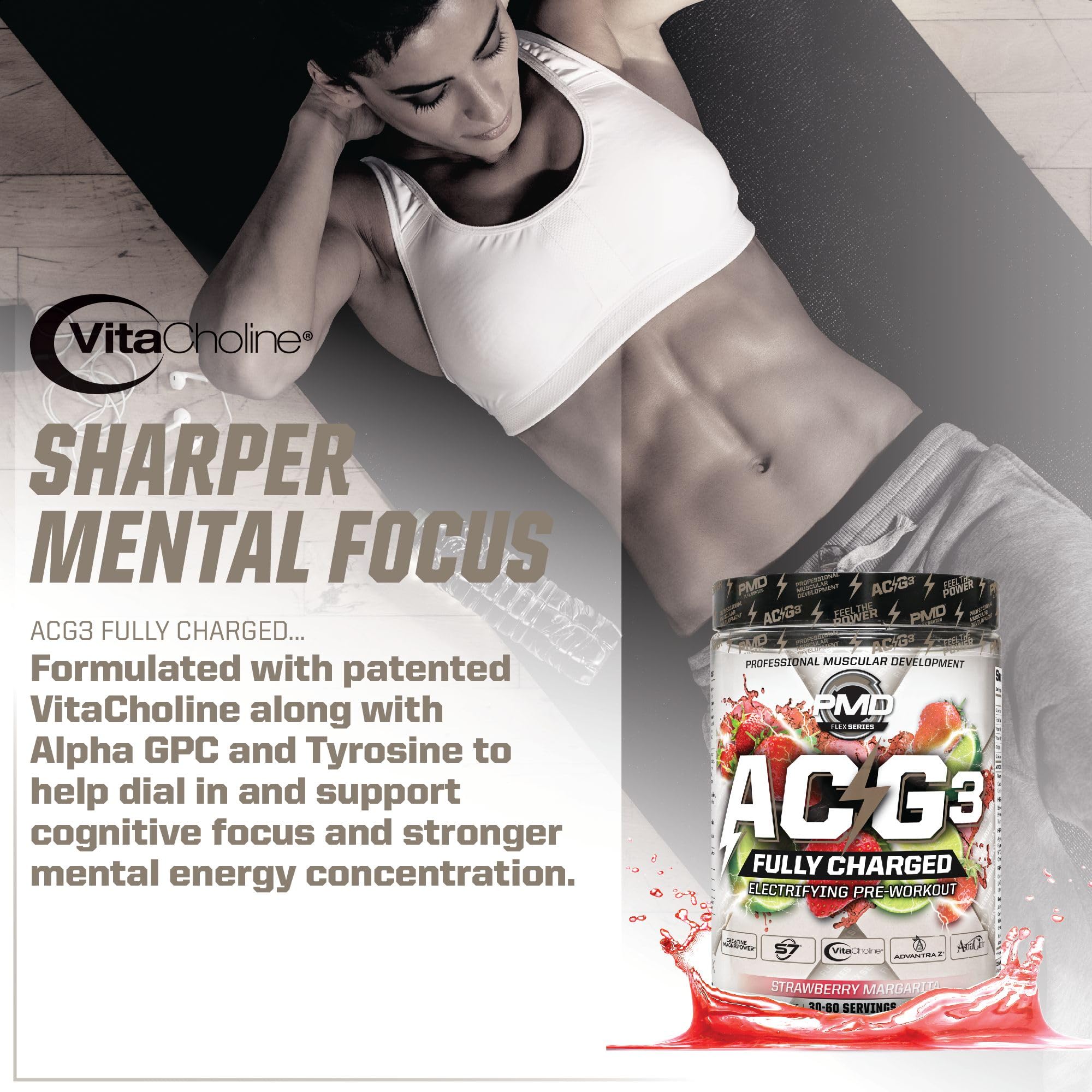 PMD ACG3 with glass and shaker demonstrates mixability and hydration