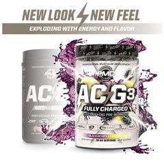 PMD ACG3 label close-up with precise ingredient disclosures for informed use.