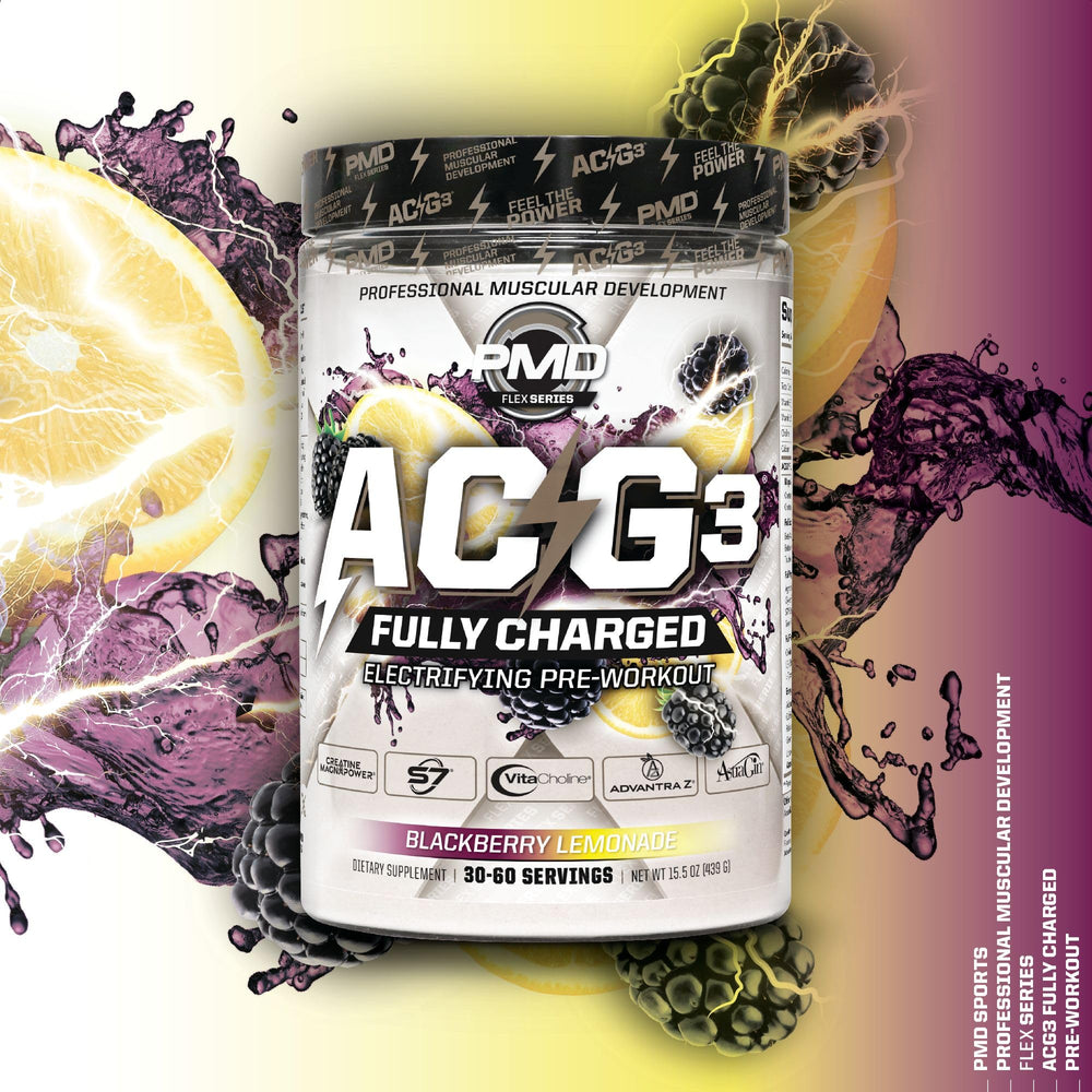 PMD ACG3 truth-in-label badge emphasizes transparent labeling.