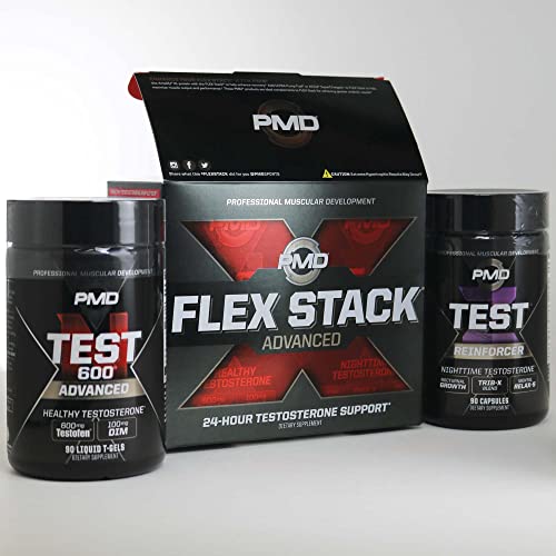PMD Sports Flex Stack Advanced T-Gels bottle demonstrates quick-release daily recovery potential