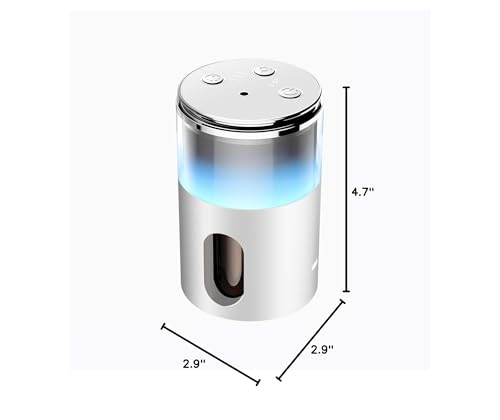 Pmsusoow waterless diffuser with LED lights enhances car and home ambiance