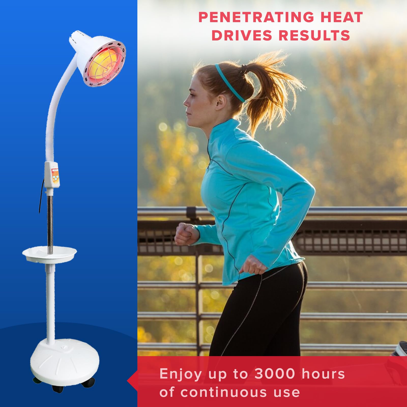 PMT Medical Infarex clinic setup for relaxation and warmth