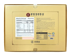 POCHEON KOREAN RED GINSENG honey-glaze ingredient panel showing natural sweetness.