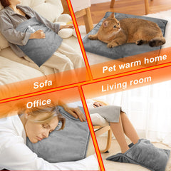 Pocleanish foot warmer moist heat option offers versatile warmth for relaxation.