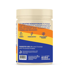 Podium Nutrition Solos pre-workout pink lemonade mix demonstrates versatile use and taste.