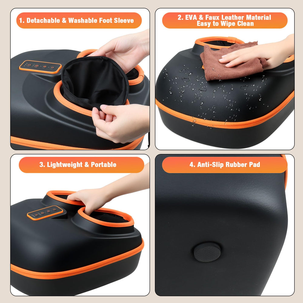 POGGT fast heating warms cold feet before bed for relaxation