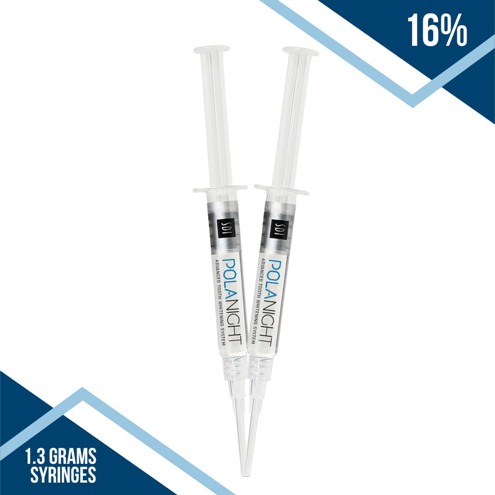 Polanight 16% formula close-up showing high viscosity reduces gel oozing.