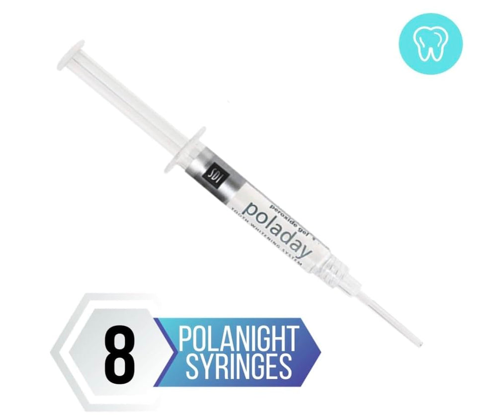 Polanight includes easy-to-follow instructions for at-home whitening.
