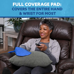 Polar Active Ice pad measures 11.75-inch by 7-inch for versatile hand coverage