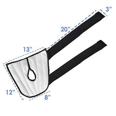 Polar Products wrap with elastic belt secures heat for targeted relief