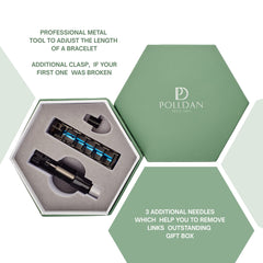 POLLDAN bracelet design features 2x strong magnets for balanced wear