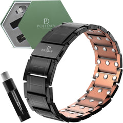 POLLDAN copper bracelet gift packaging suggests premium gifting option