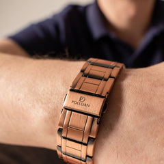 POLLDAN quick-length adjustment option for varied wrist sizes.