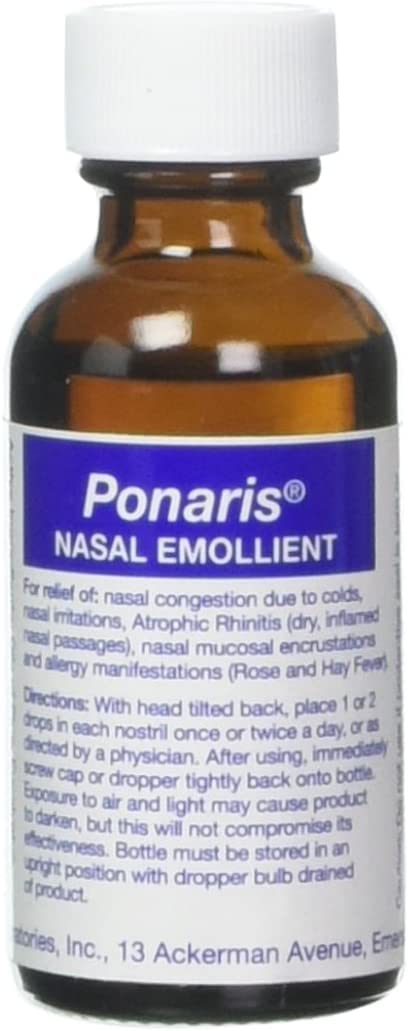 Ponaris pack of 6 bottles packaged for home or travel