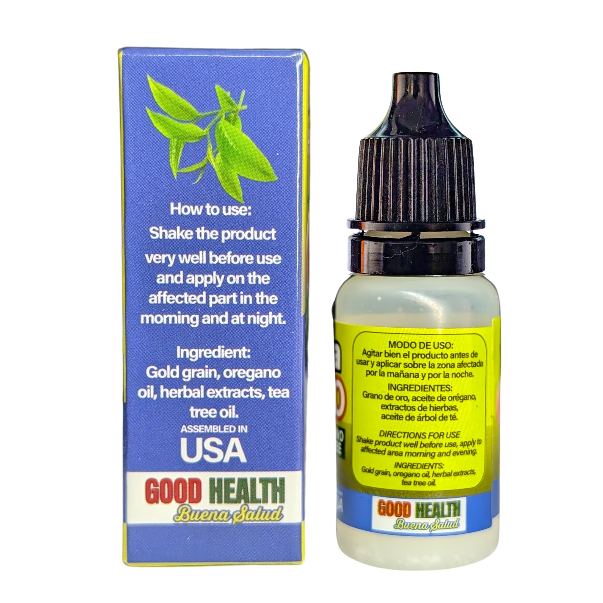 Pop A Vite Anikila Hongo nails closeup showcases the soothing herbal formula.