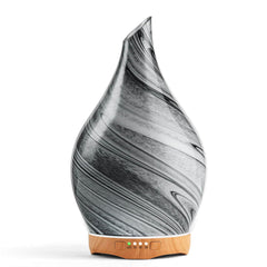 Porseme 280ml diffuser with star pattern glass for calming aroma in a stylish space