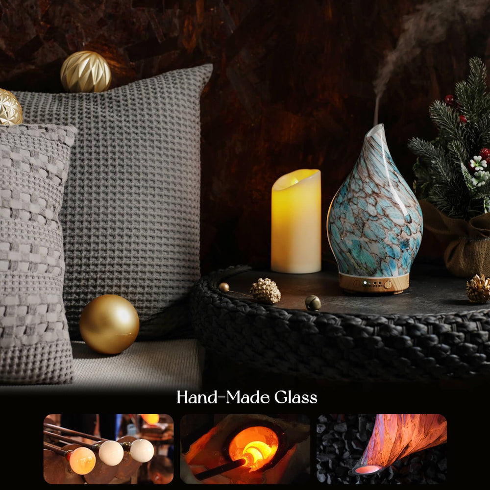 Porseme LED color lights offer seven mood options for relaxation.