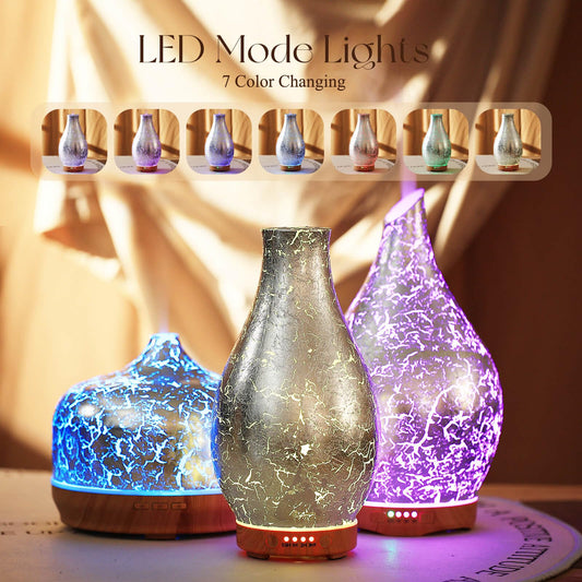 Porseme diffuser side glass finish highlights luxury look in any room