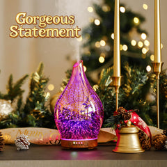 Porseme ultrasonic diffuser uses nano mist to preserve scent strength and freshness.