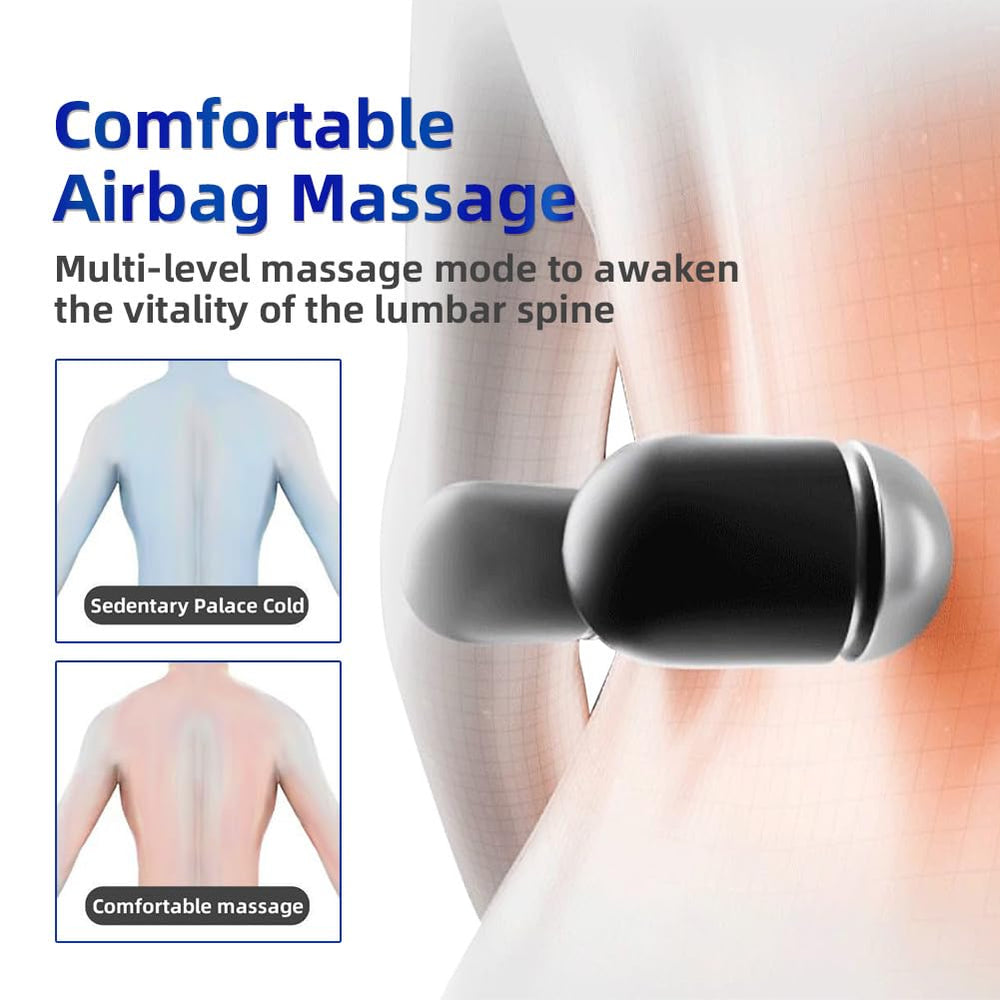 Porston heat and vibration mode delivers soothing warmth and muscle relief