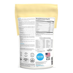 Portions Master CFM Whey Isolate Vanilla powder scoop for fast-absorbing protein in shakes.