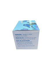 Close-up label detail highlighting gut-friendly ingredients.