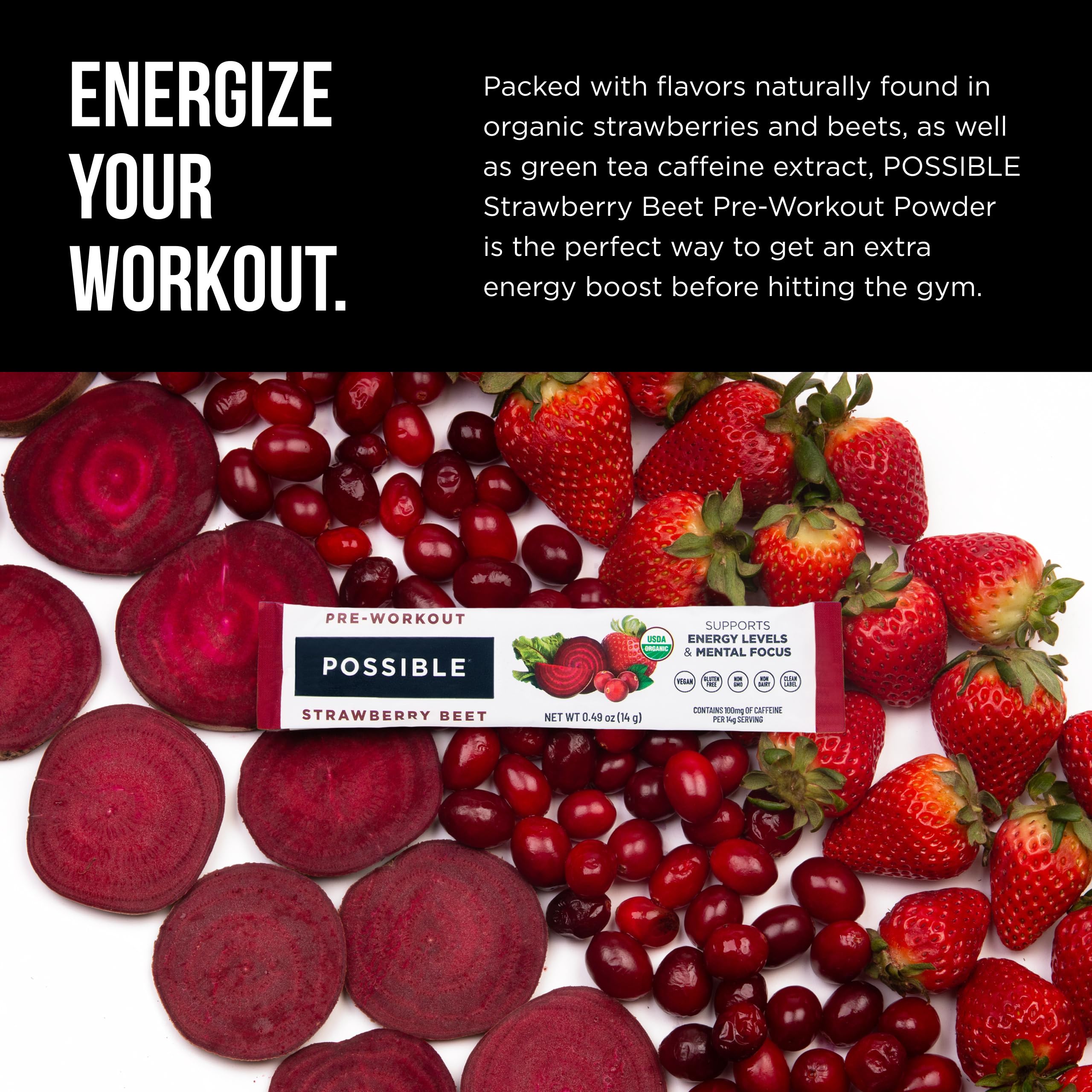 Green tea caffeine extract highlights energy support in the blend