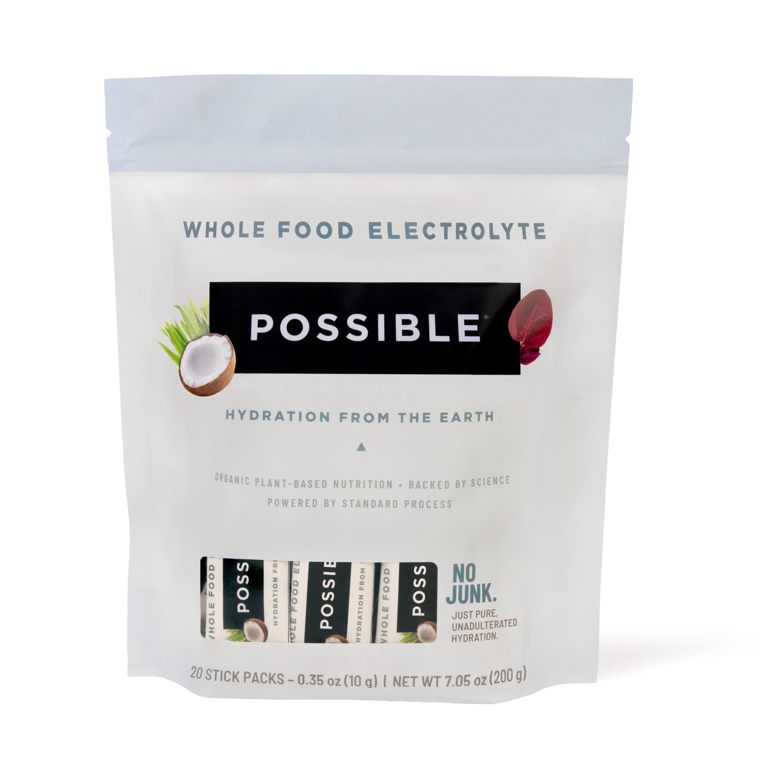 Possible Whole Food Electrolyte bottle pour for on-the-go hydration