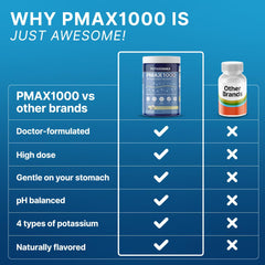 PMAX1000 daily-use mixing demonstrates easy routine hydration support.