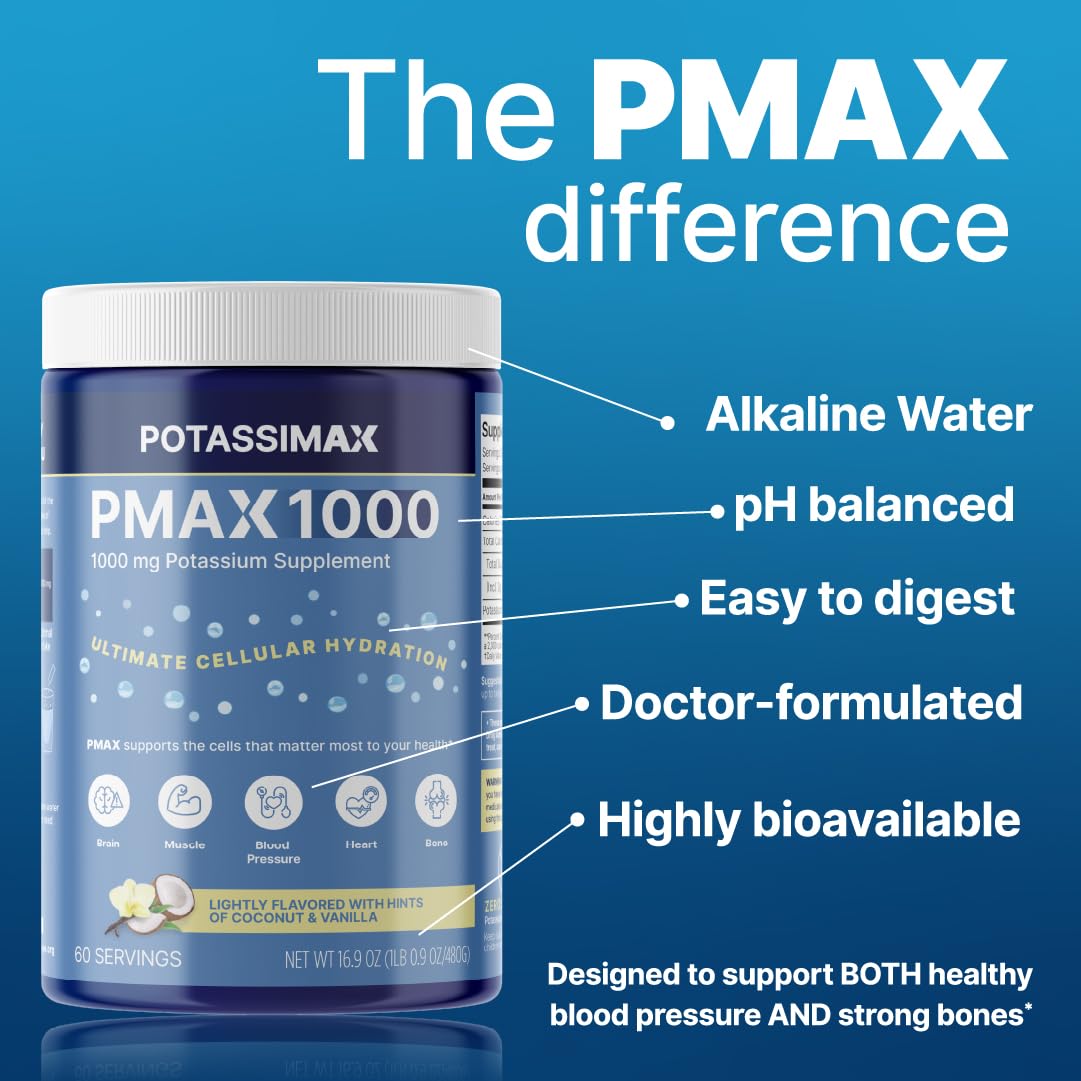 PMAX1000 vegan and gluten-free formula, suitable for sensitive diets.