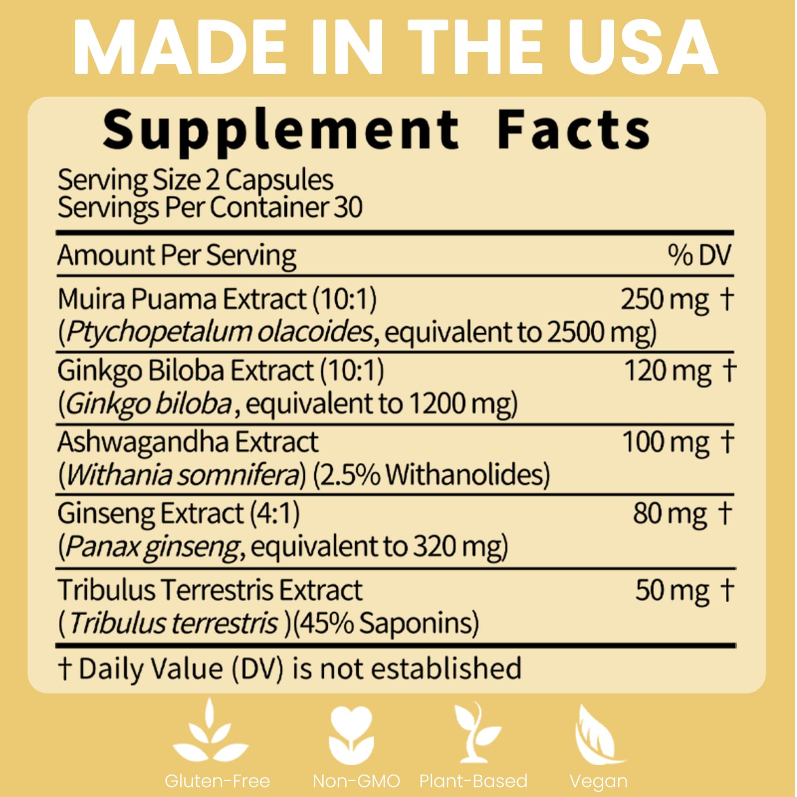 Potency Wood bottle in USA setting highlights quality, safety, and global botanicals.