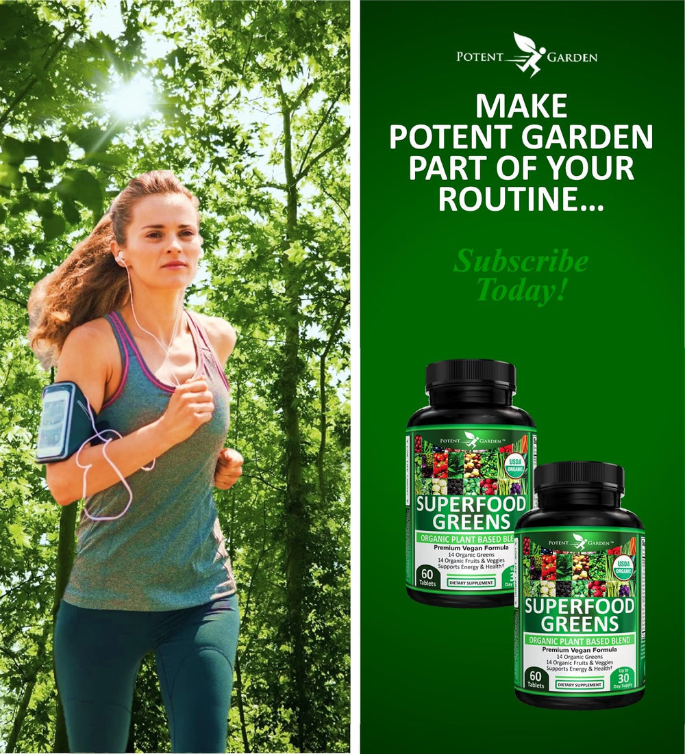 Potent Garden digestive-immunity-energy capsules suggest all-day vitality within a simple routine.