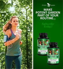 Potent Garden digestive-immunity-energy capsules suggest all-day vitality within a simple routine.