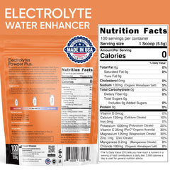 PowderVitamin Electrolytes scoop for precise, easy dosing.