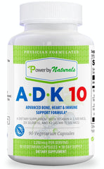 Label emphasizes Vitamin D3 10,000 IU and MK-7 information